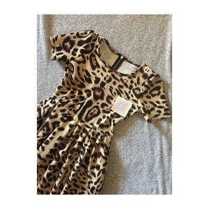 SOLD!-LuLaRoe Cheetah Print Amelia